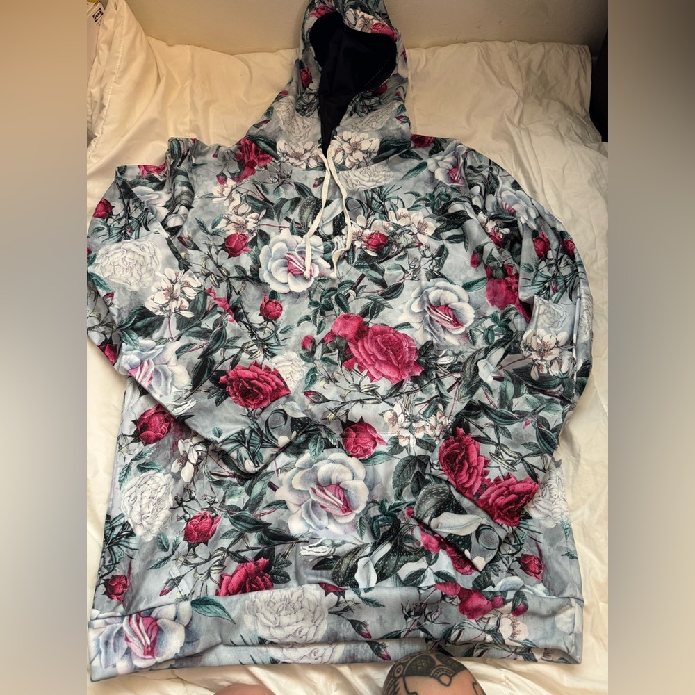 NWT iEDM Floral Hoodie